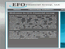 Tablet Screenshot of efoholdings.com